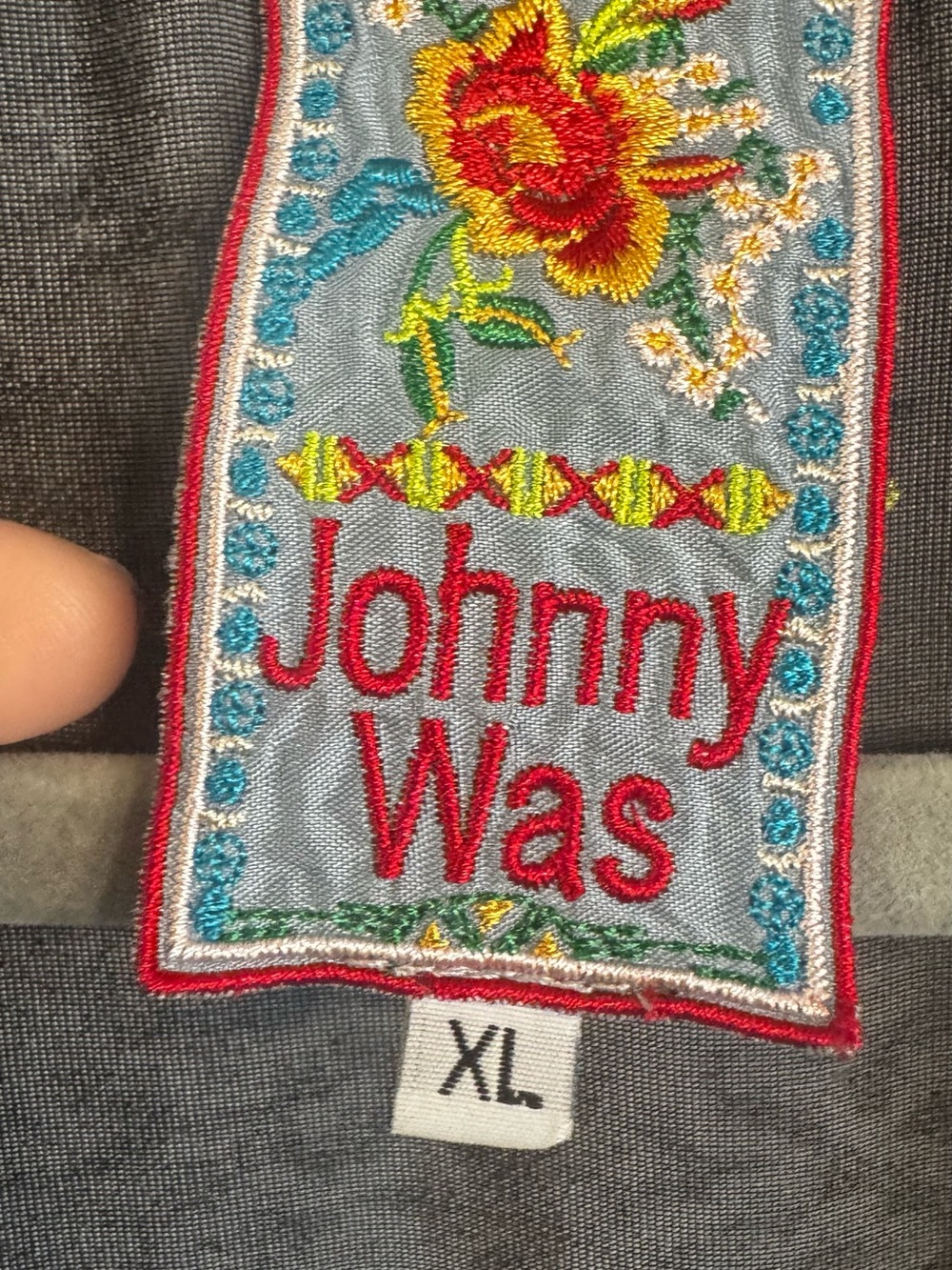 Johnny Was BOHO-LUXE Kimono XL and Silver Velvet Open Front Draped Cardigan - Picture 2 of 10